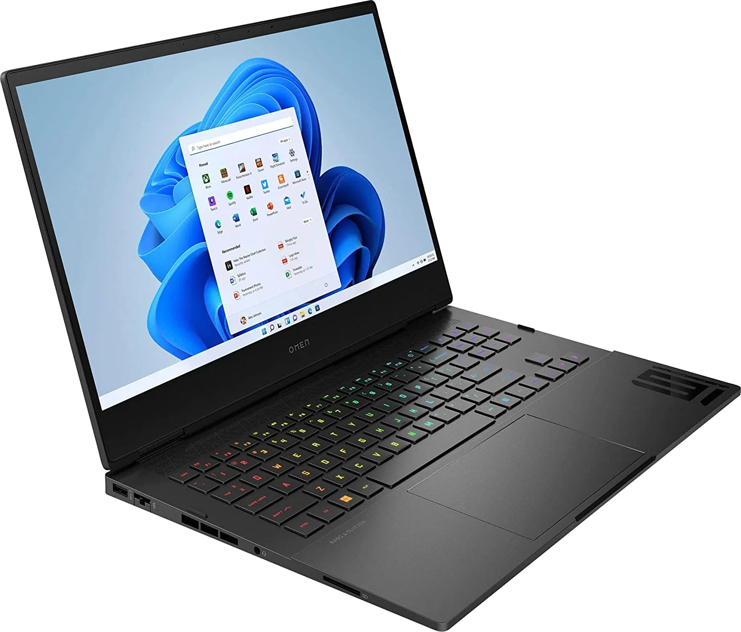 HP Omen 16-K0033 Gaming Core™ i9-12900H 1TB SSD 16GB 16.1″ QHD (2560×1440) 165Hz IPS Nvidia® RTX 3060 6GB Win11 image 2